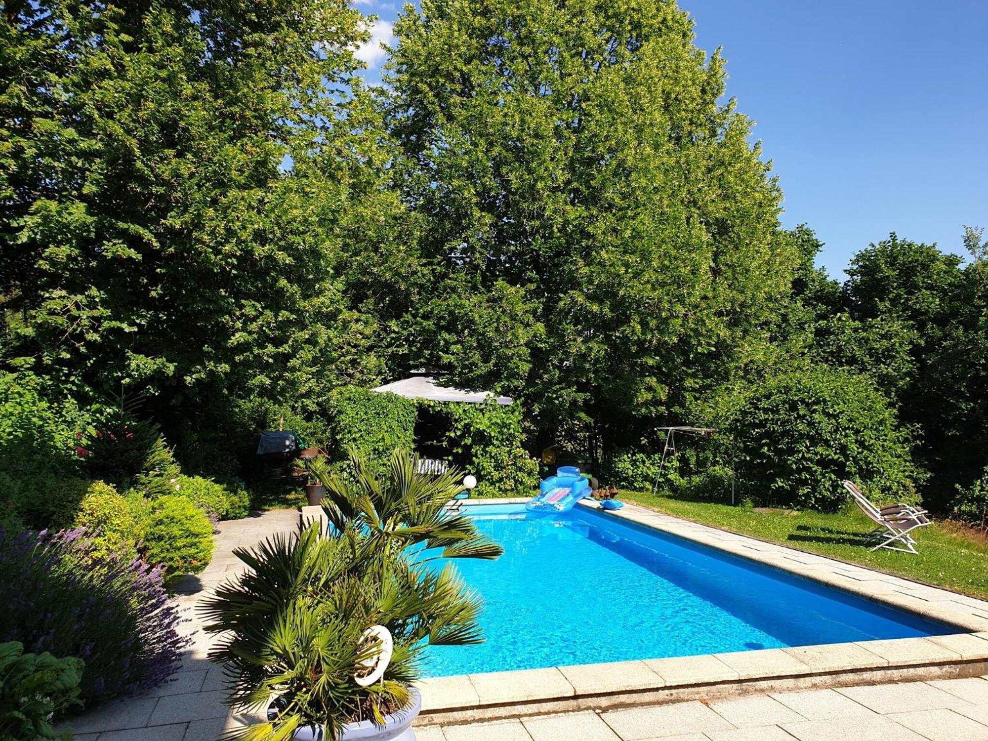 Apartment in Regen with Terrace, Garden, BBQ, Pool, Hammock Exterior foto