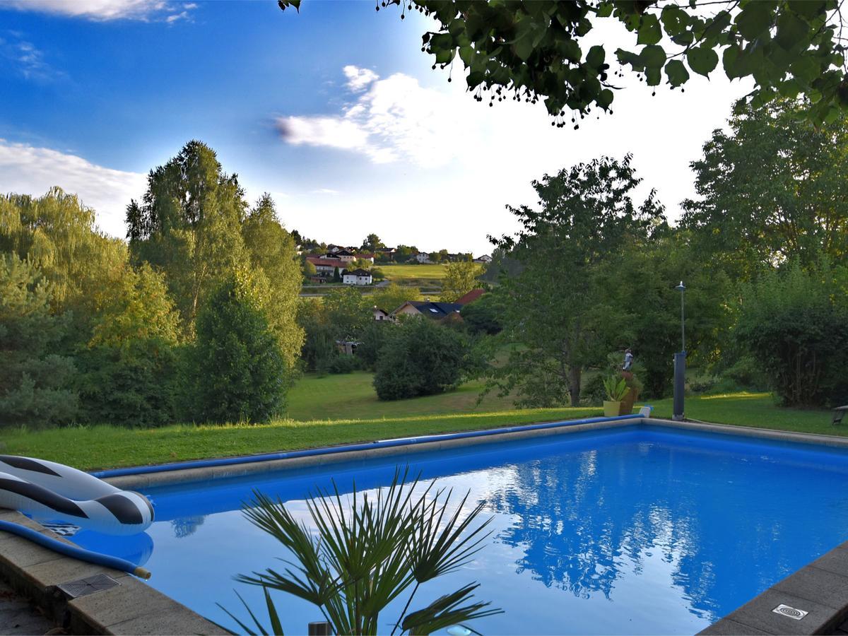 Apartment in Regen with Terrace, Garden, BBQ, Pool, Hammock Exterior foto